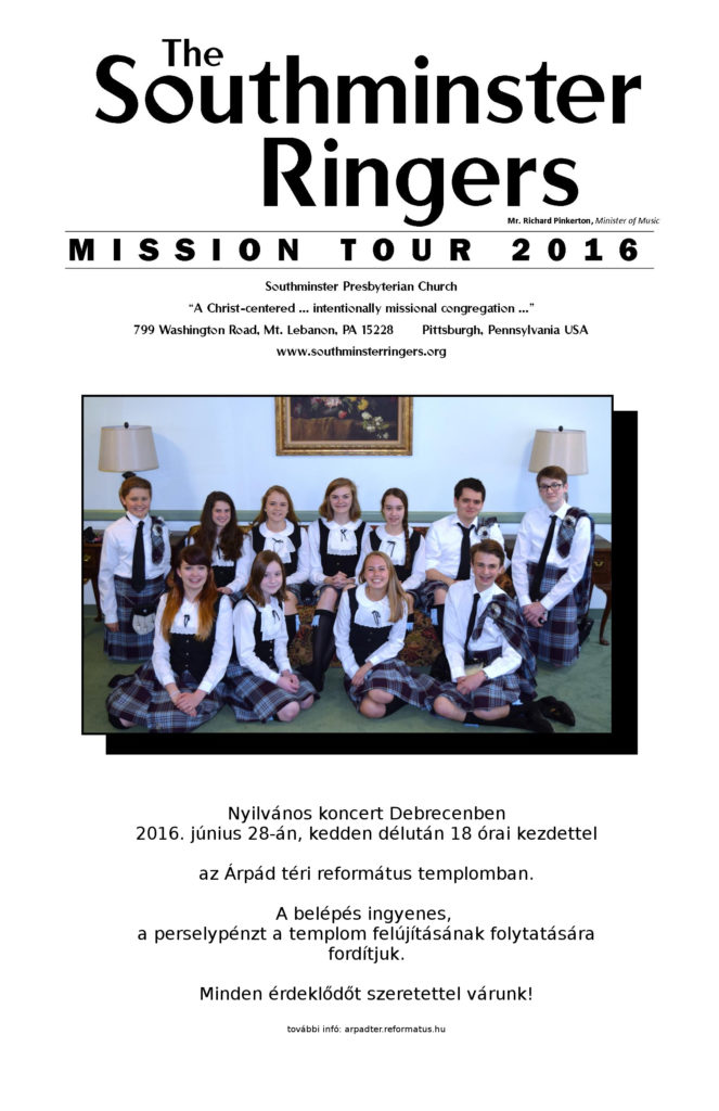 Ringer Mission Tour Poster -Debrecen